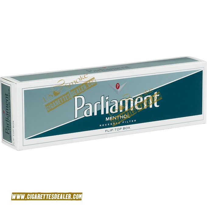 Parliament Menthol Silver Pack Box