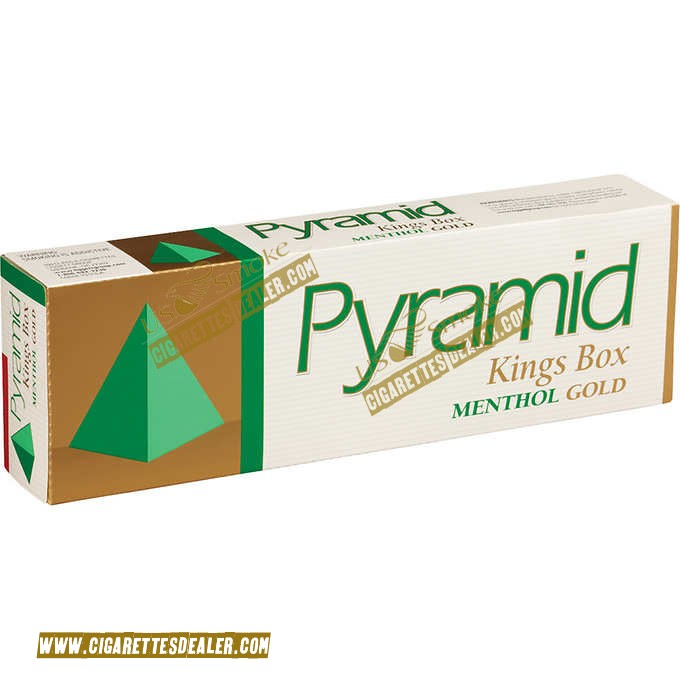 Pyramid King Menthol Gold Box