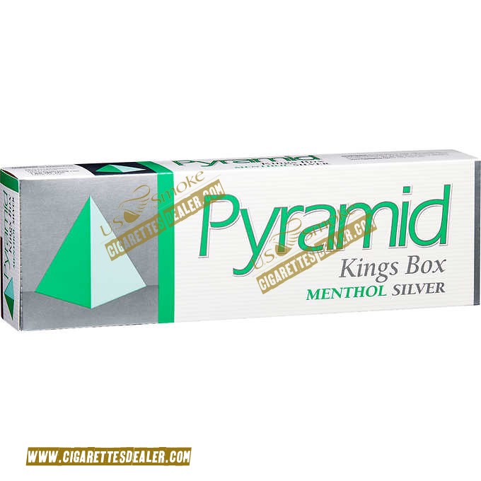 Pyramid King Menthol Silver Box