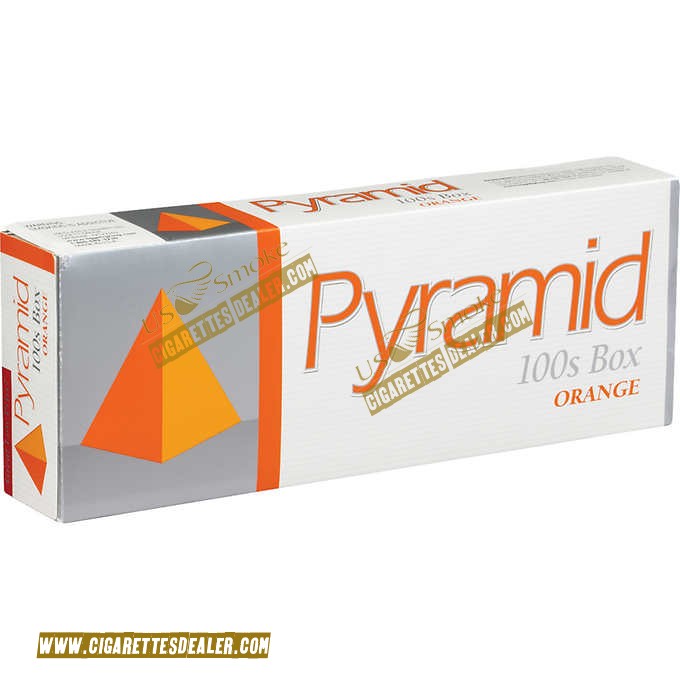 Pyramid Orange 100's Box