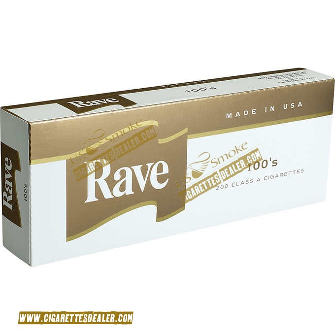 Rave Gold 100's Box