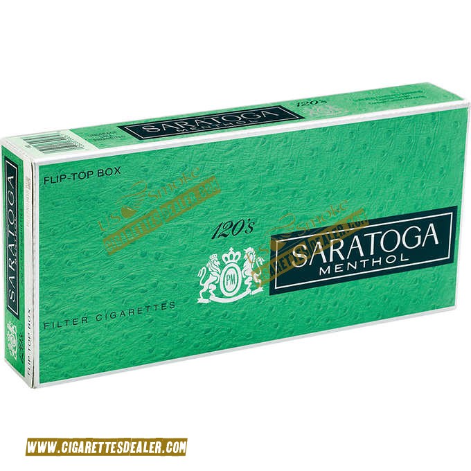 Saratoga Menthol 120's Box