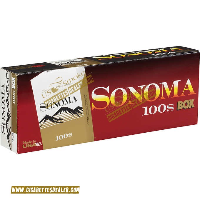 Sonoma Gold 100's Box