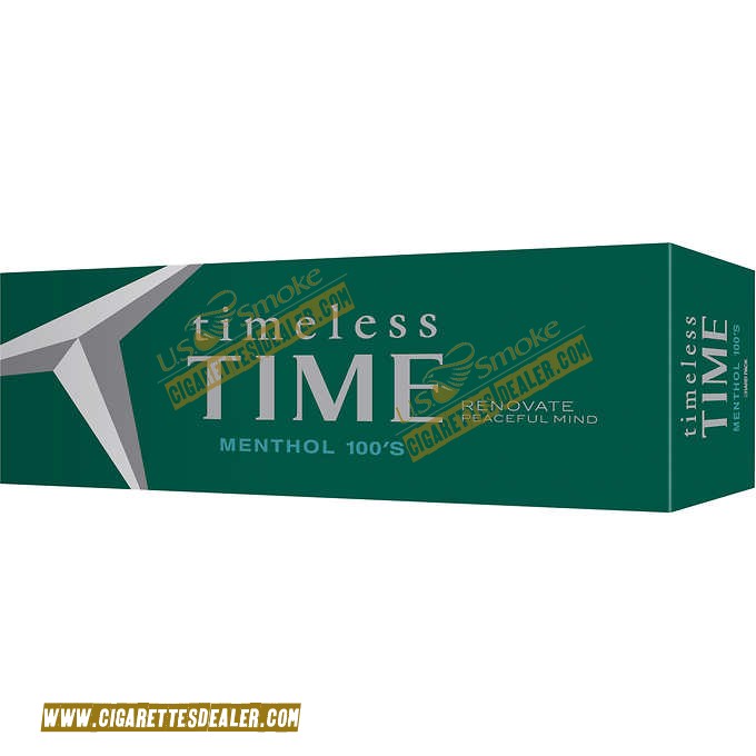 Timeless Time Menthol 100 Box