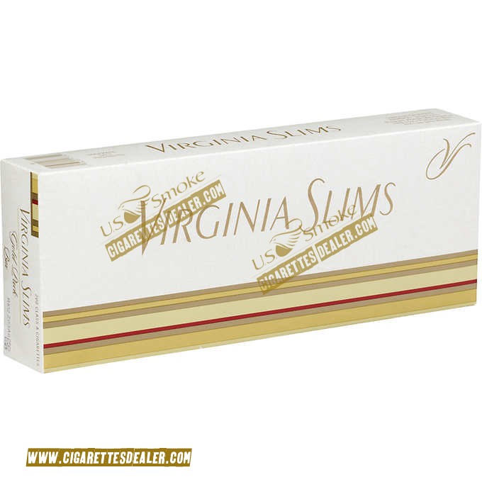 Virginia Slims Gold Pack Box