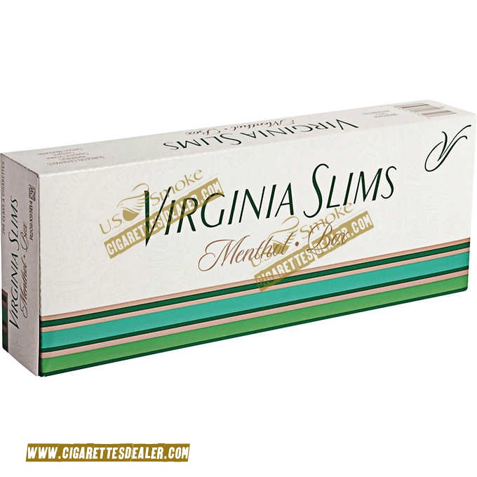 Virginia Slims Menthol 100's Box