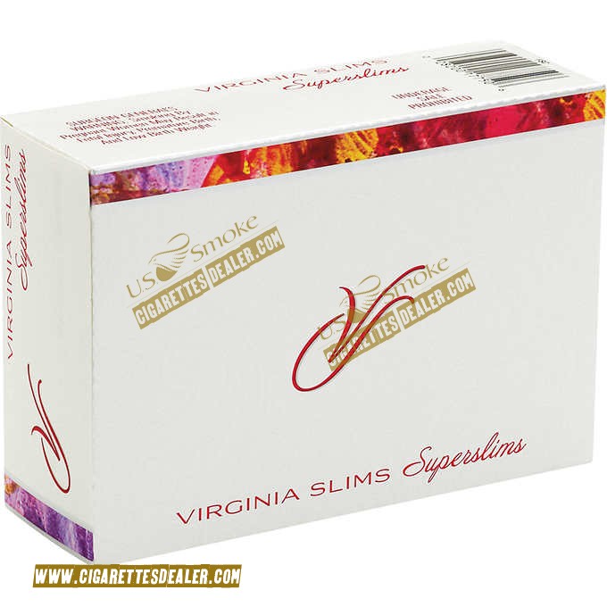 Virginia Slims Super Slim 100's Box