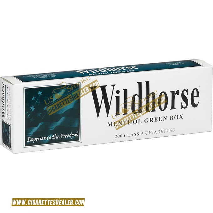 Wildhorse Menthol Green Box
