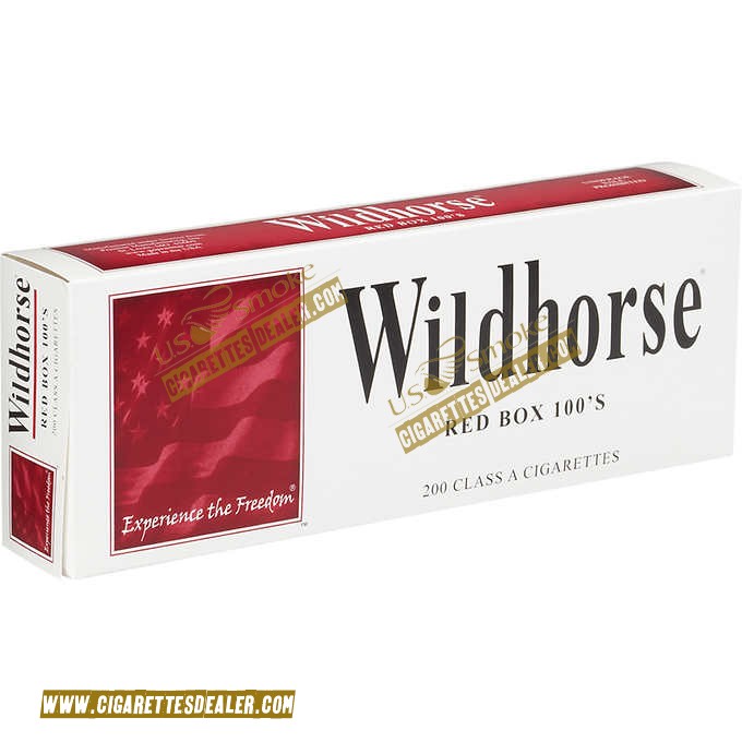 Wildhorse Red 100's Box
