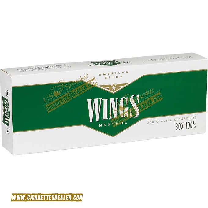 Wings Menthol 100's Box