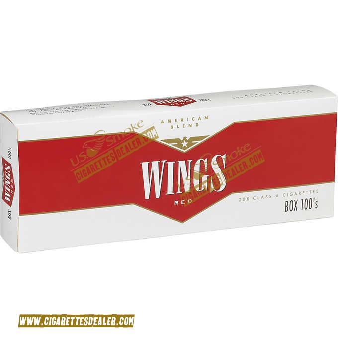 Wings Red 100's Box