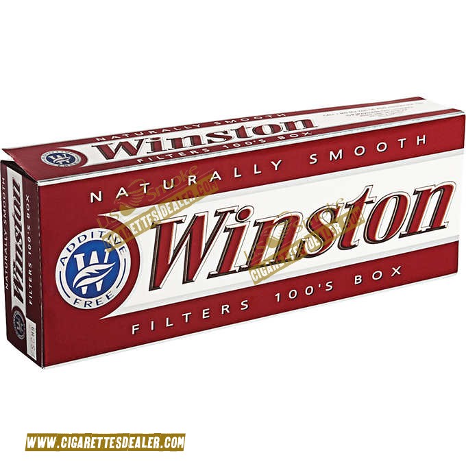 Winston Red 100's Box