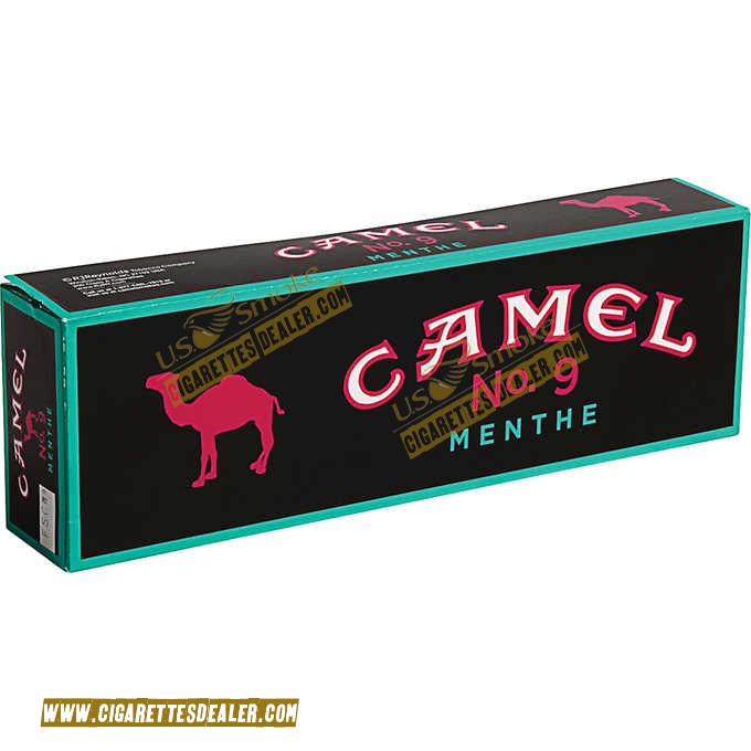 Camel King No. 9 Menthol Box